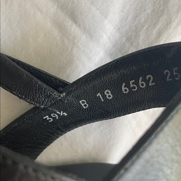 Robert Clergerie Black Platform Sandals - Picture 3 of 10